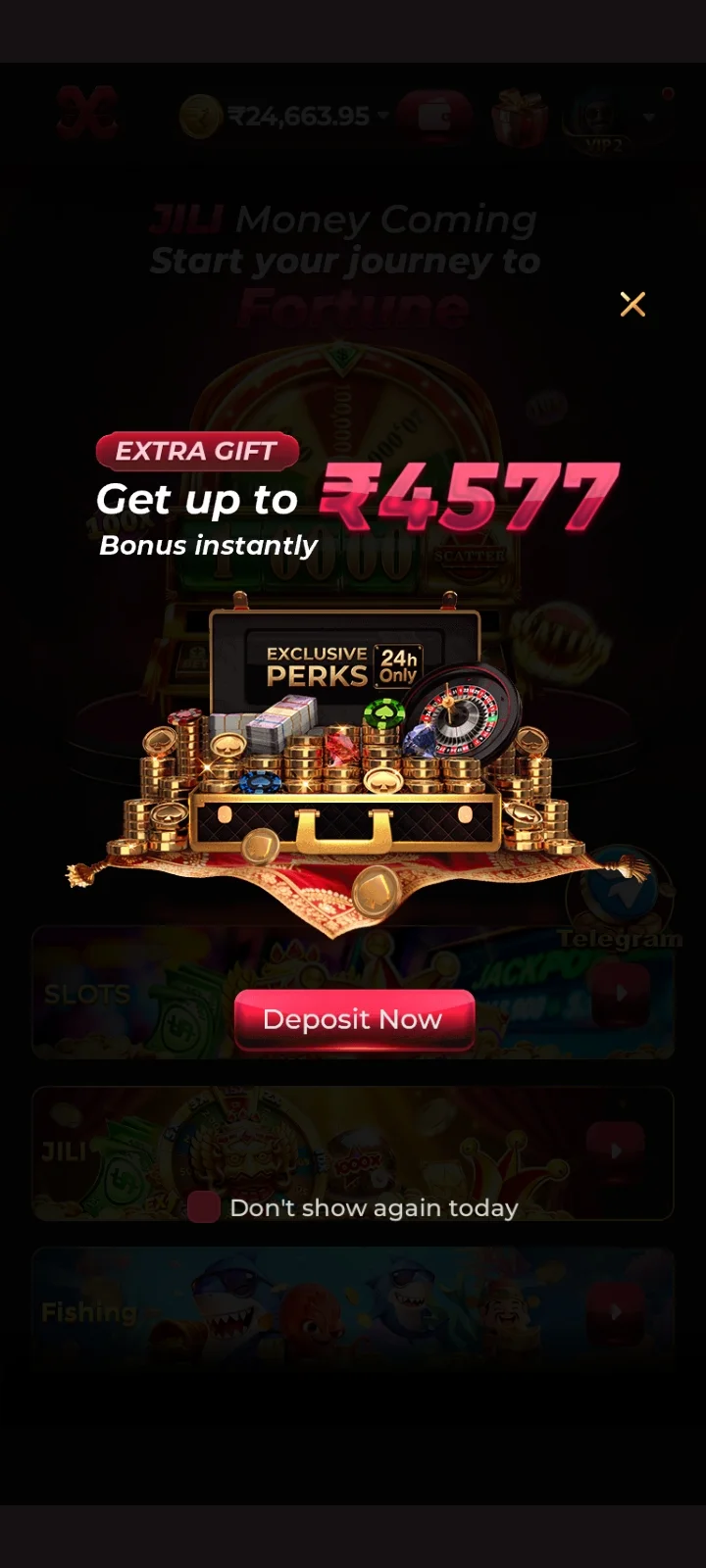 Official X89 Game Mobile App Interface - Slots Lobby